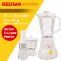 Mult-Funcional 3 en 1blender con la molienda seca y Mincer Attachment